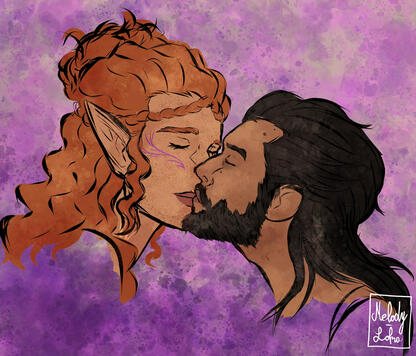 x2 Bust - Coloured Sketch